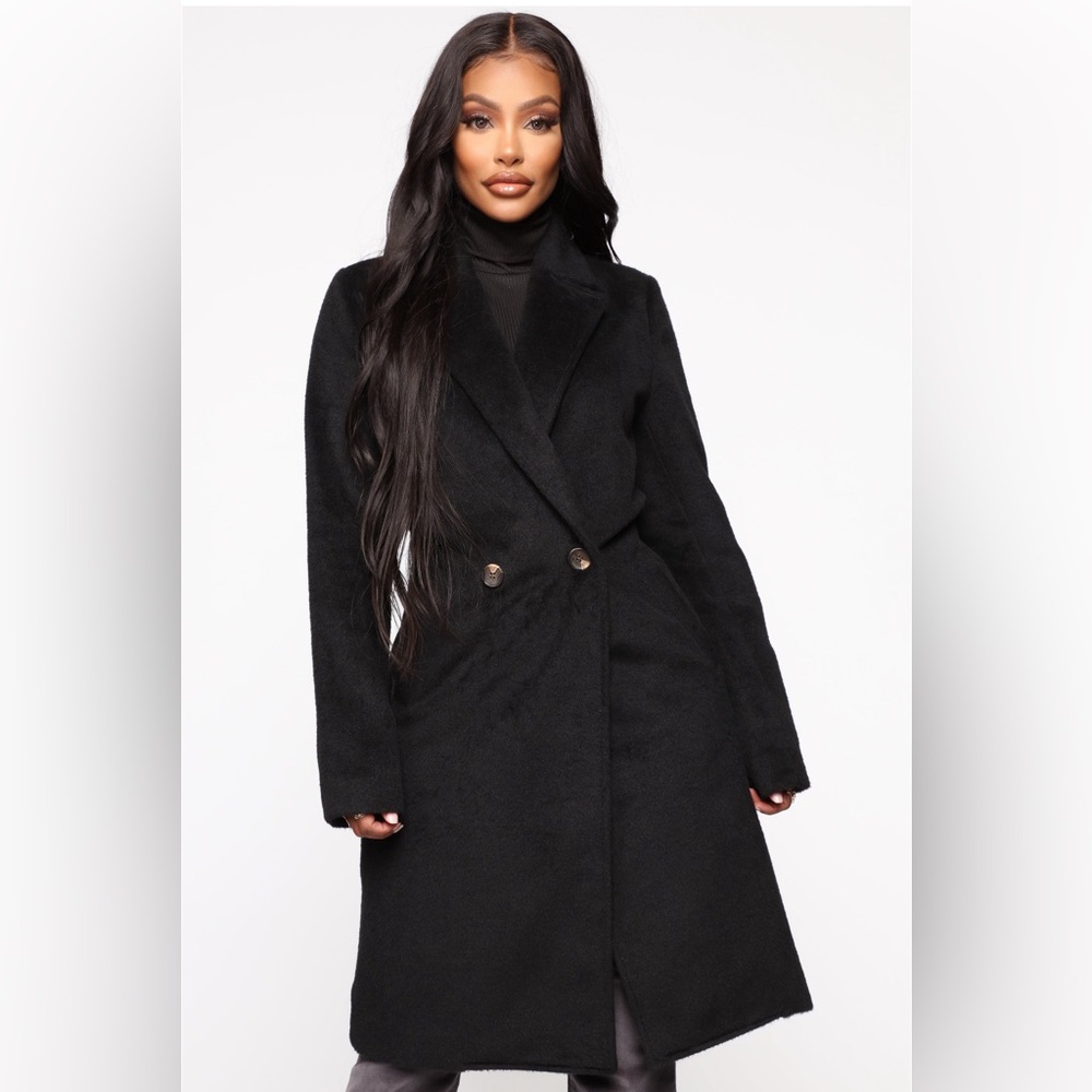 Long line Double button Coat